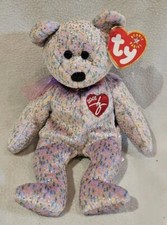 Ty Beanie Babies 2001 Signature Bear With Tags.
