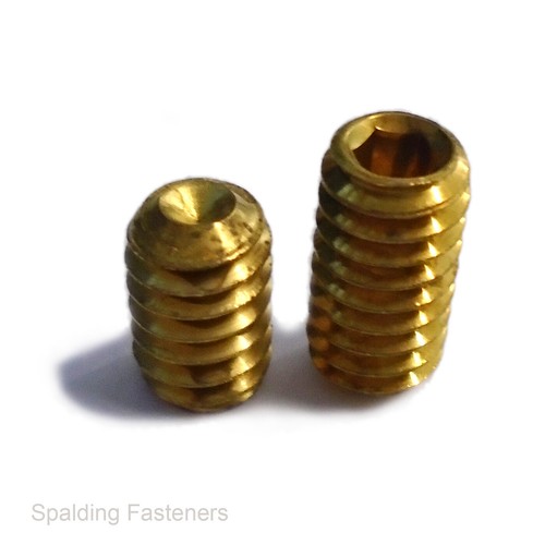 Brass unc allen key socket - key, set