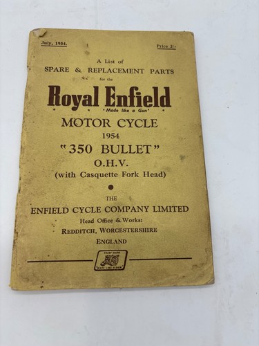 Royal enfield spare parts list - royal,
