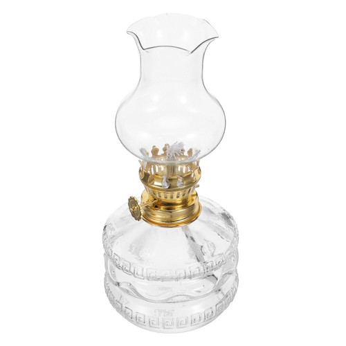 Antique glass kerosene - antique,