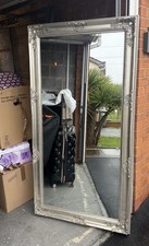 Large Ornate Silver Wall/Floor