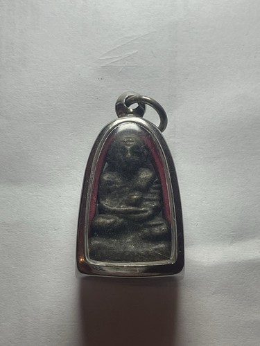 Thai buddha amulet metal - thai,