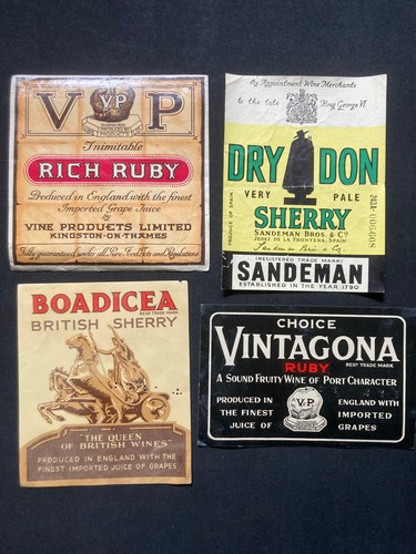 Four assorted vintage - vintage, brewery