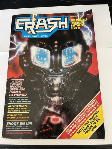 Crash magazine spectrum - crash,