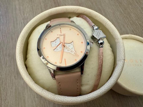 Pink leather radley watch - radley, &