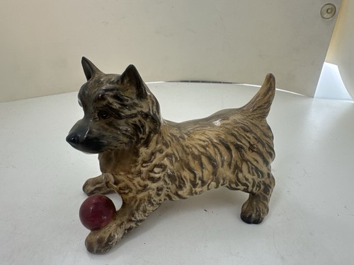 Beswick cairn terrier playing - beswick,