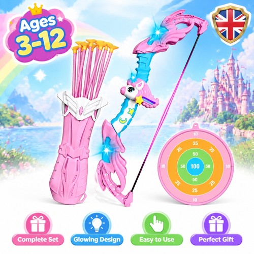 Unicorn bow arrow archery set - unicorn,