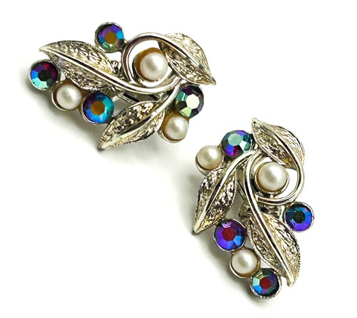Vintage jewelcraft and faux - ab,