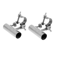 NEW 2x rod holder stainless steel boat rod holder boat rod stand fishing boat