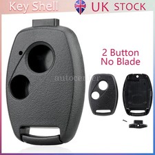 2 Button Key Fob Case Shell For Honda Jazz Civic Accord CRV FRV HRV Stream S2000