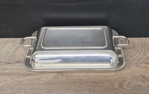 Antique entree serving - entree,