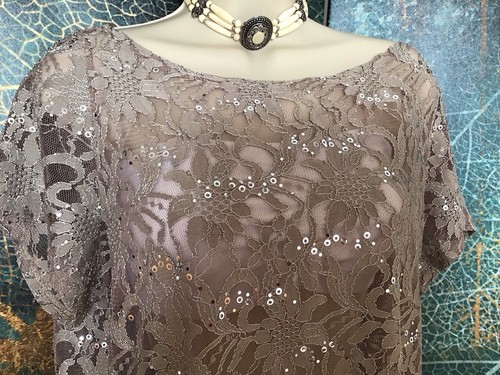 Fabulous beige sequin - sequin, party