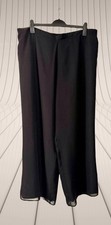 Gorgeous floaty Wide Leg Trousers From Ann Harvey Size 20