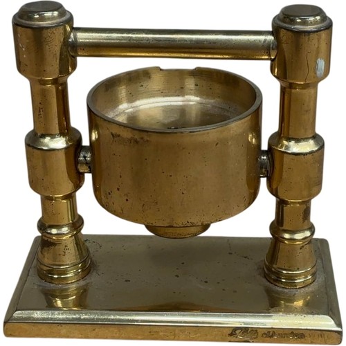Letts london brass - brass, inkwell