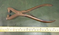 Vintage Buck & Hickman No. 2 Eyelet Pliers Grommet Hole Punch Tongs London
