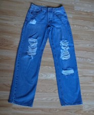 Ladies Boohoo Denim Blue