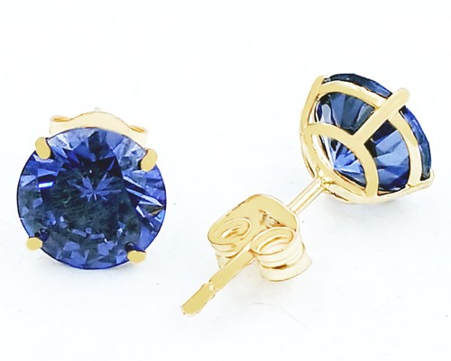 Aaa tanzanite cts stud - tanzanite,