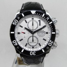 EDOX Watch 01114-3-BIN-L Chrono Offshore 1 Chronograph Automatic Silver 45mm