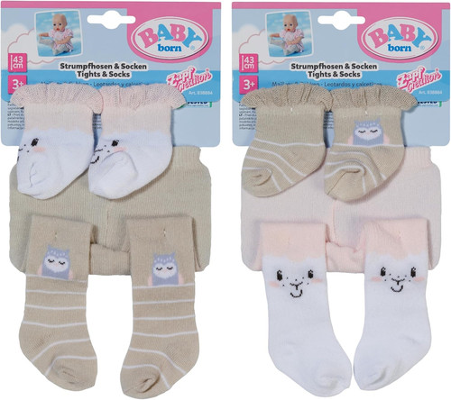 Baby born tights socks - tights, &