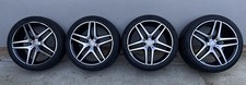 GENUINE MERCEDES S CLASS AMG 8.5 X 19" ALLOY WHEELS X4 A2224010000 A2224010100