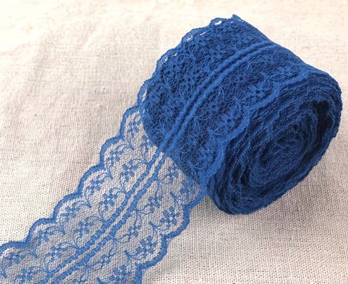 Vintage lace trim 45mm - vintage,