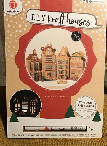 Winter house scene kit 12 - kit,