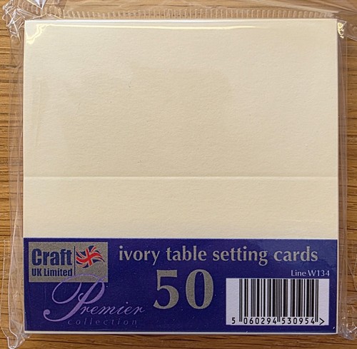 Craft ivory table setting - table,