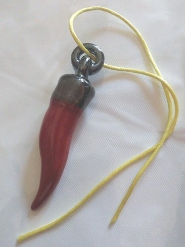 Handmade ceramic italian lucky - italian,
