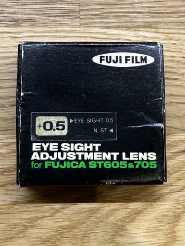 Fujifilm eye sight - +0.5,
