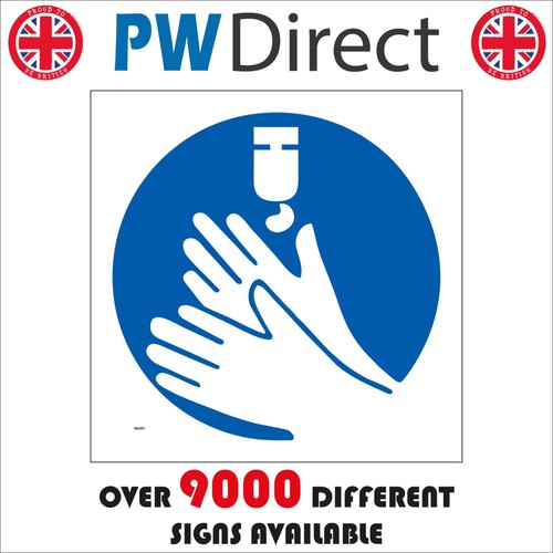 Sign use hand sanitiser - use,