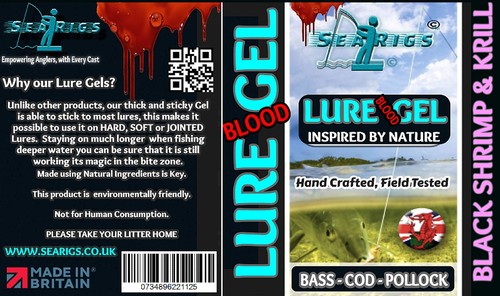 Sea fishing gel - fishing, scent