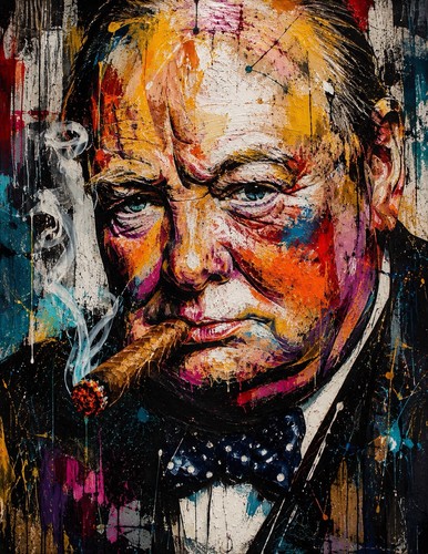 Churchill print limited - a3,