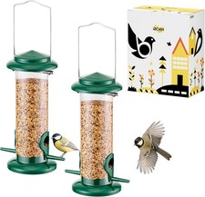 2 Pack Metal Bird Feeder