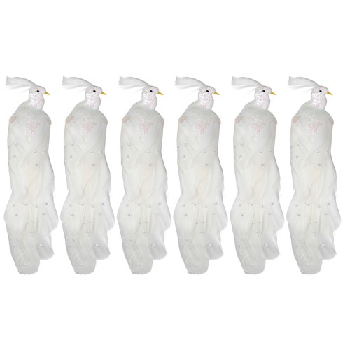 Simulation feather white pearl - simulation,
