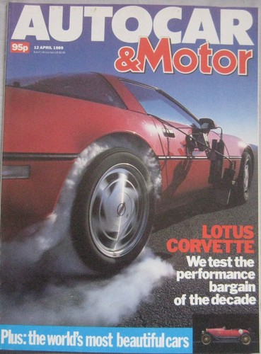Autocar magazine april 1989 - autocar,
