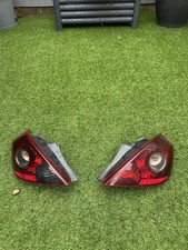VAUXHALL CORSA D GENUINE 3 DOOR REAR SMOKED BACK LIGHT PAIR 13242814 13242813