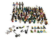 Job Lot of LEGO Minifigures Mixed Bundle with Accessories Pre Owned Colectable 