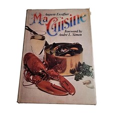 Ma Cuisine Auguste Escoffier 1978 Hardback Book