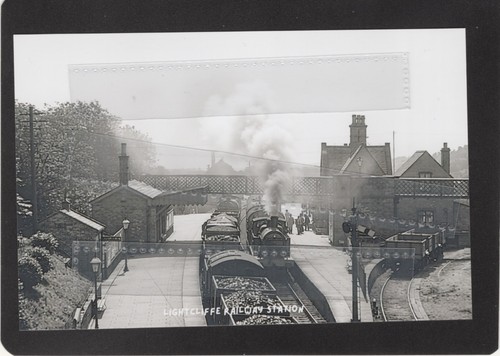 Lightcliffe railway station - lightcliffe,
