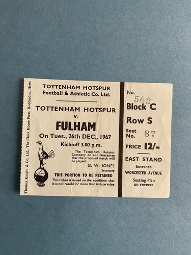 Tottenham hotspur fulham - tottenham,