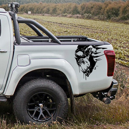 2pcs side body sticker vinyl - body,
