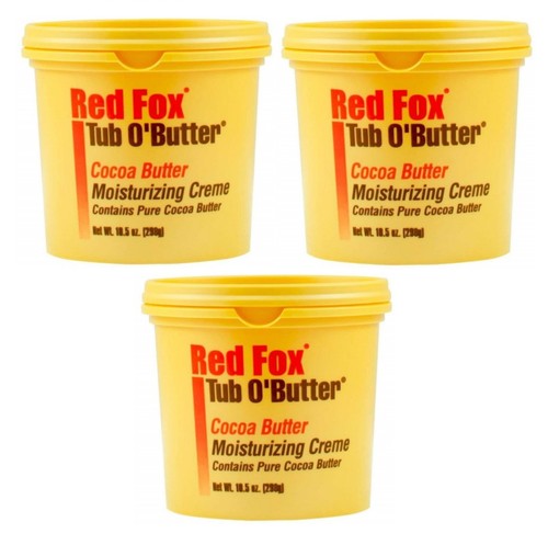 Red fox tub butter - red,
