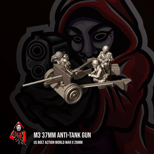 37mm anti tank gun - 37mm,