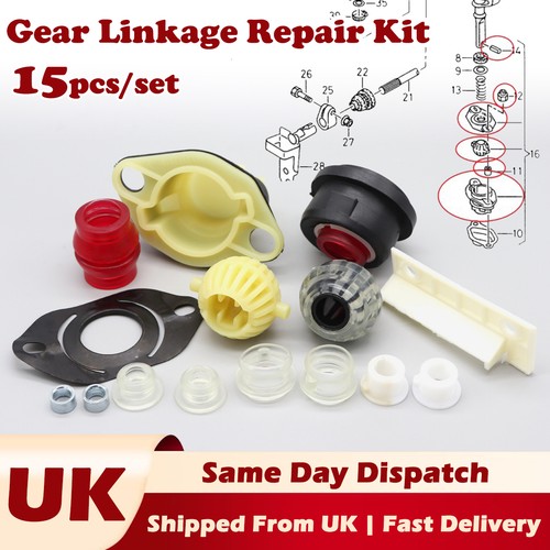 15x manual gear linkage repair - gear,