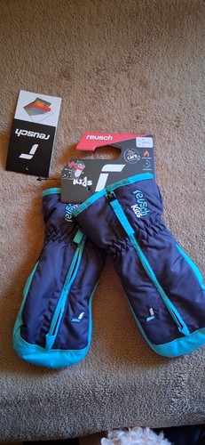 Reusch kids skiing mittens new - kids,