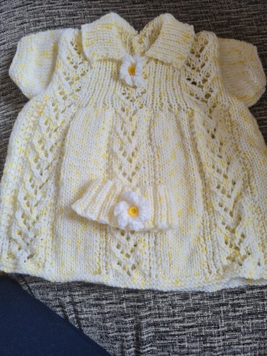 Hand knitted baby - knitted, and