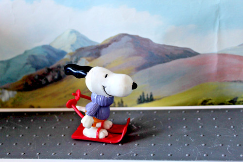 Snoopy plastic rubber hong - plastic, /rubber