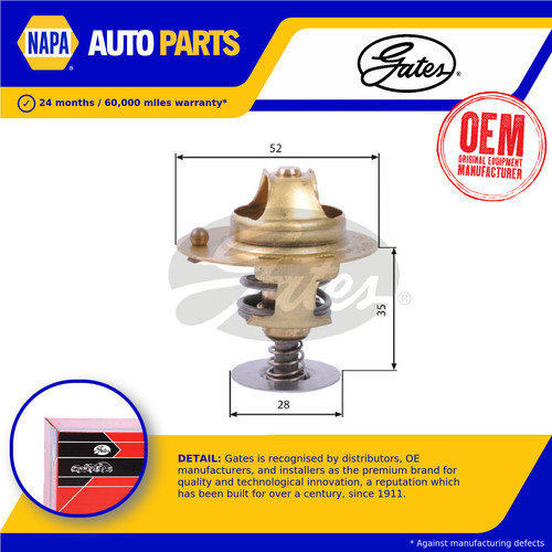 Coolant thermostat fits honda - fits,