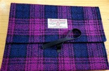 Harris Tweed Wool Tartan Bag