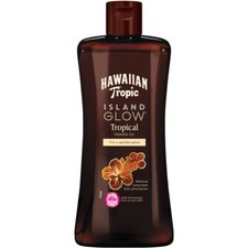 Hawaiian Tropic Island Glow Tropical Tanning Oil For a Golden Glow 200ml